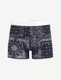 Bavlnené boxerky s potlačou bandana